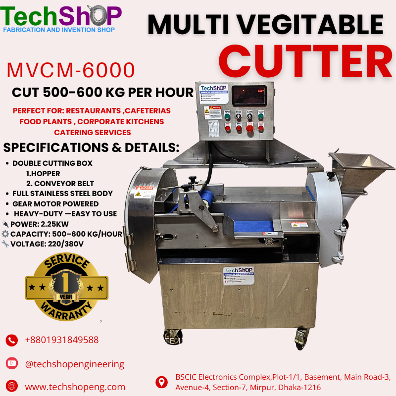 MVCM-6000 Multi Vegetable Cutter