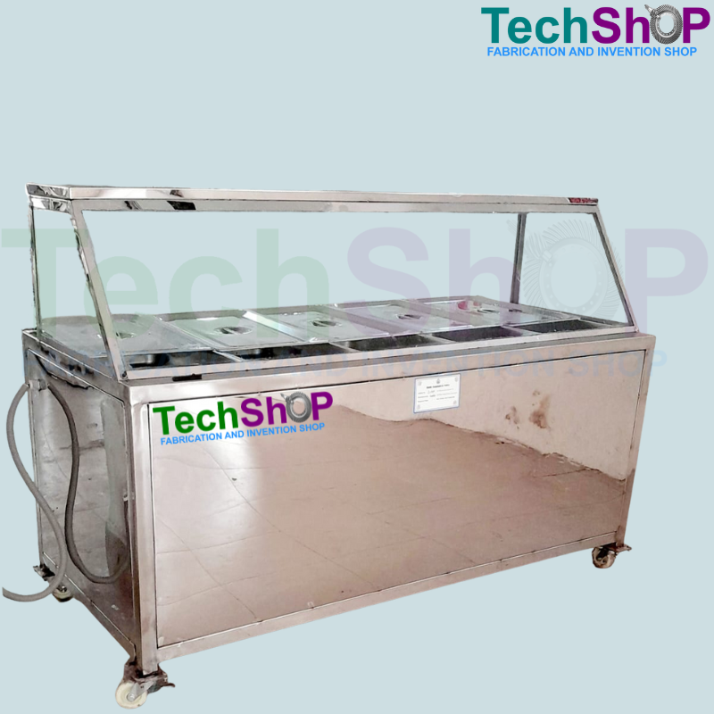 FOOD WARMER WITH CHAFING DISH .(5th Addition)