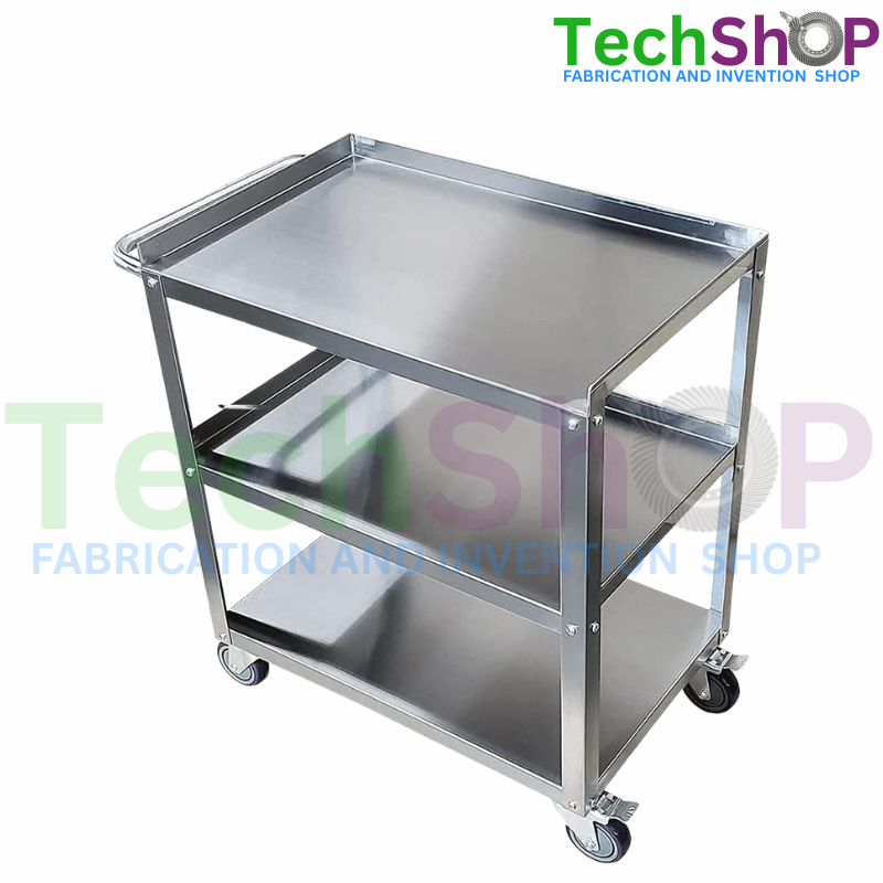 Stainless Steel Utility Trolley