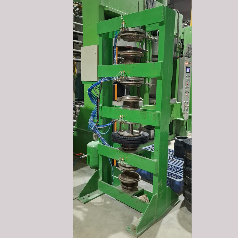 Hydraulic Tyre Curing Machine (8"–24") | Industrial Tyre Moulding & Curing System
