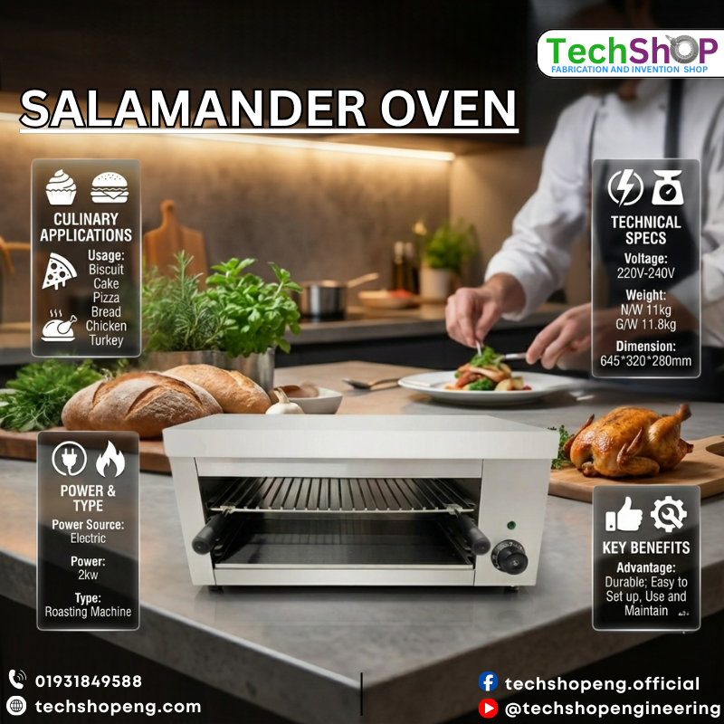 Commercial Electric Salamander Oven