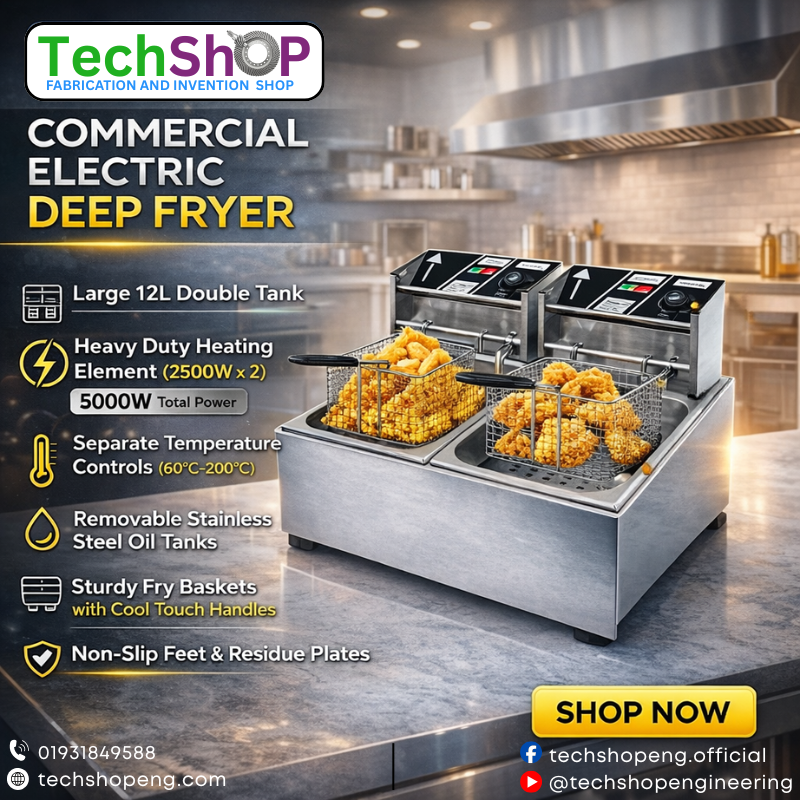 Commercial Electric Deep Fryer