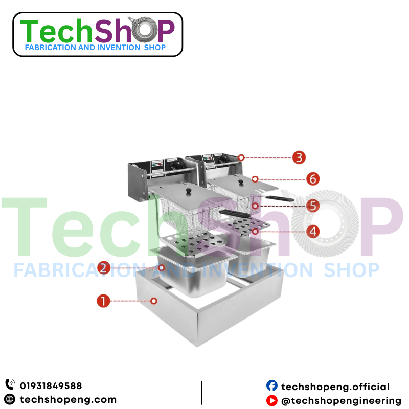 Commercial Electric Deep Fryer