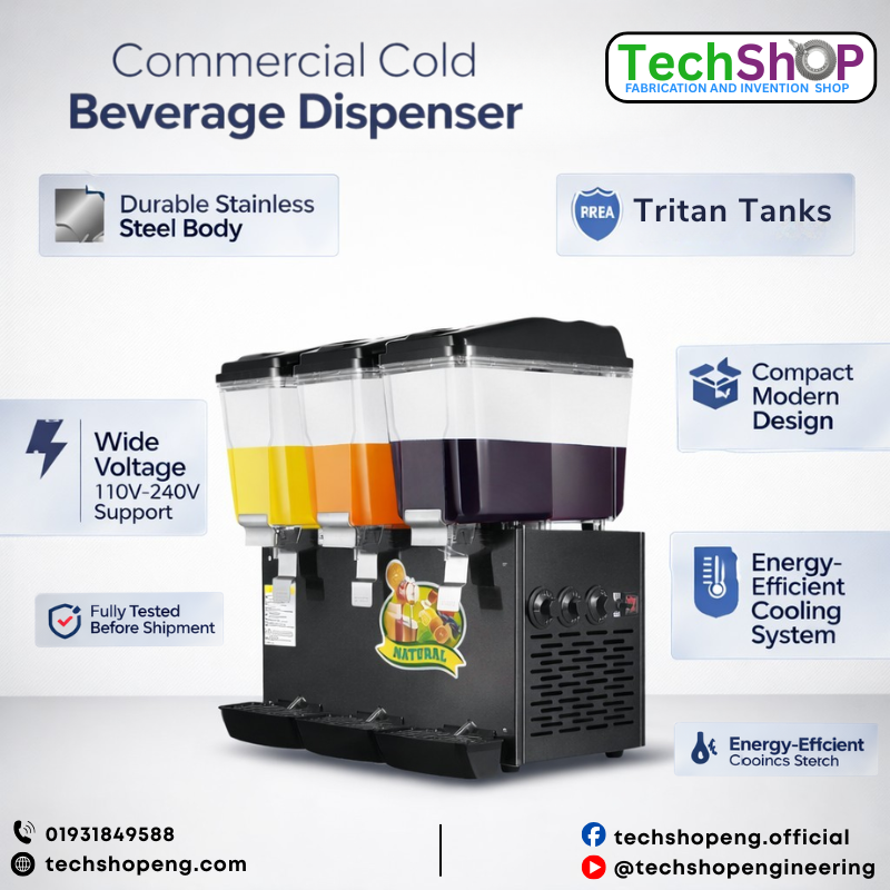 Cold Beverage Dispenser – Commercial Grade Drink Cooling Solution