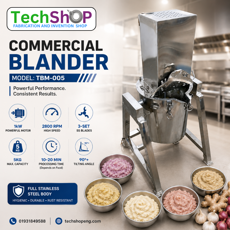 Commercial Blender Machine – Model TBM-005