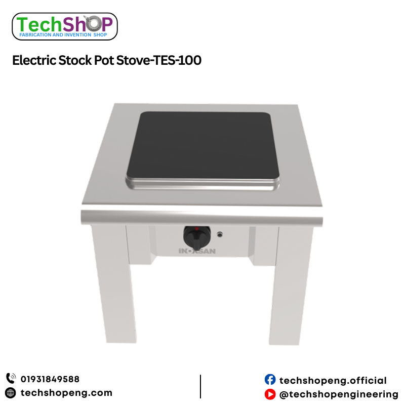 Commercial Electric Stock Pot Stove | 4kW Heavy-Duty