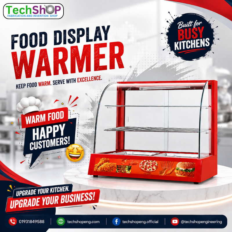 Food Display Warmer – 150L Electric Commercial Food Warmer