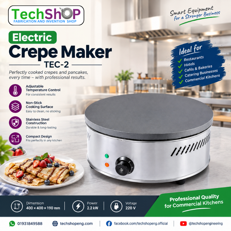 Electric Crepe Maker - TEC-2